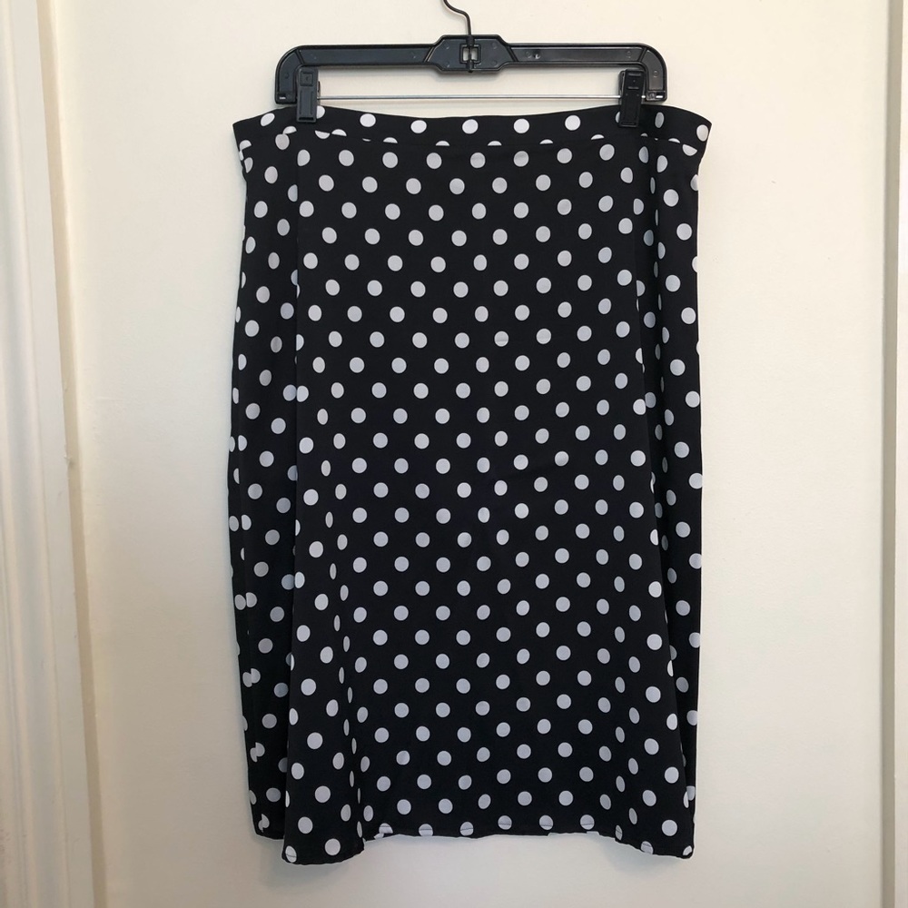 St. John Polka Dot Skirt